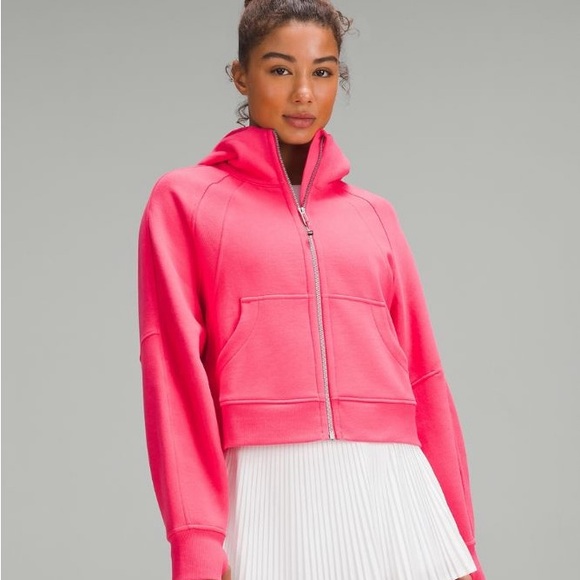 Lululemon Scuba Oversized Full Zip Hoodie Glaze Pink